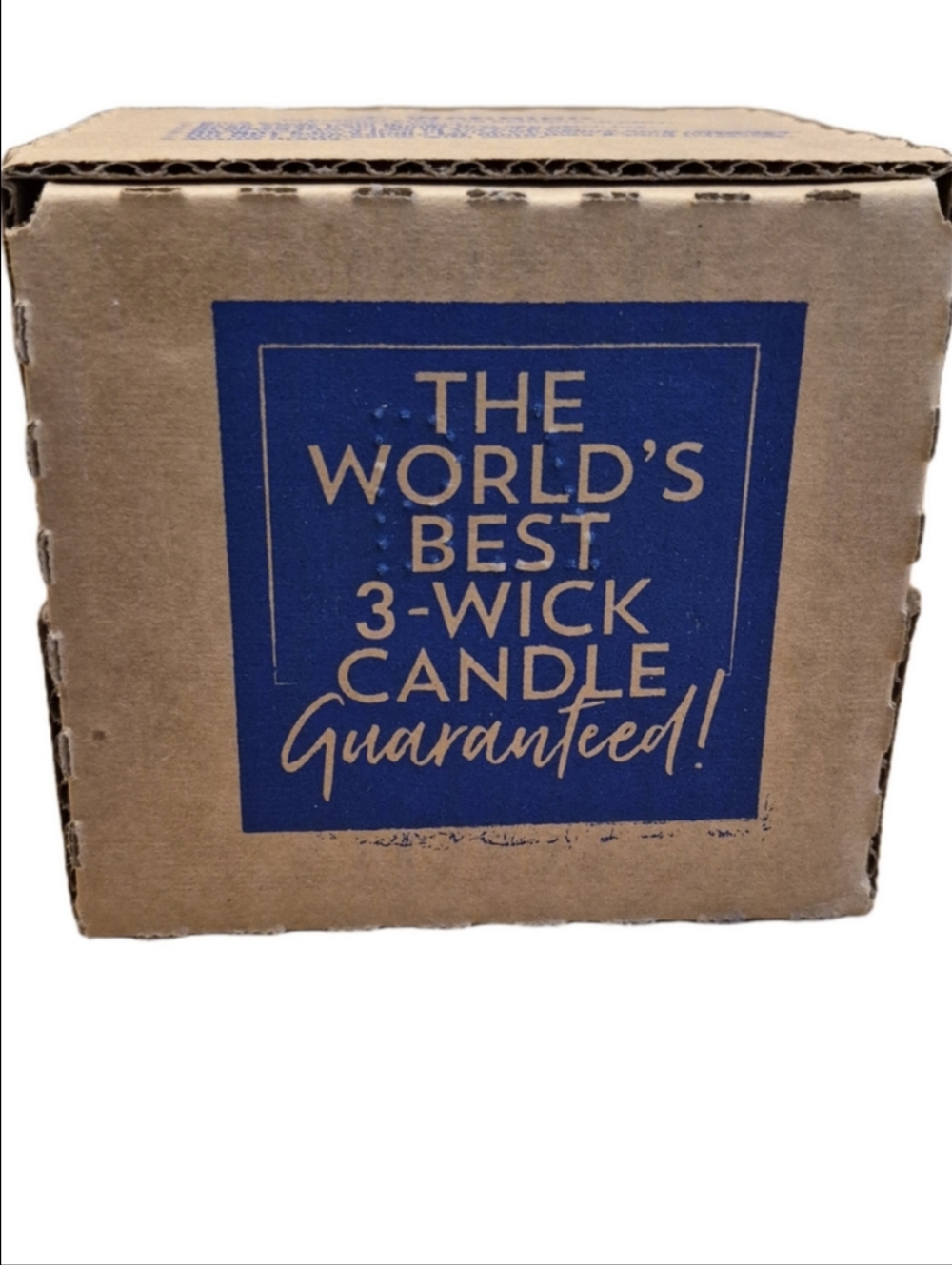 3 Wick Candle Bath & Body Works Snowlakes & Cashmere - Picture 4 of 4